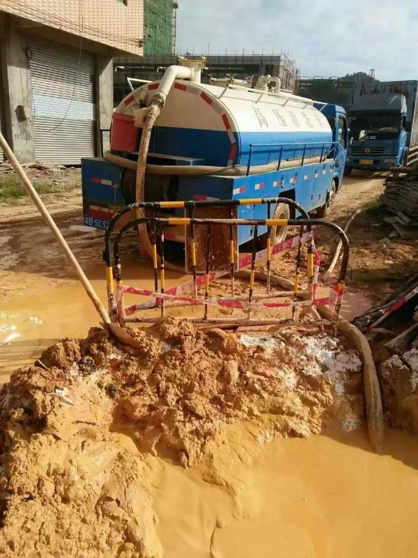 明水工地淤泥清淤