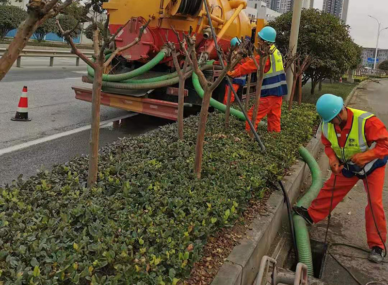 明水市政管道清淤